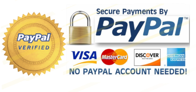 Pay Securely with Paypal!